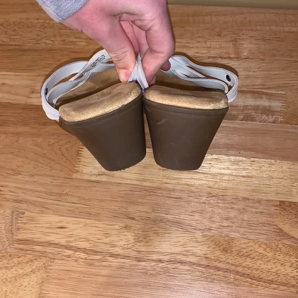 Sunjuns Bass 2 inch Wedge Sandals Size 5 - Picture 4 of 5